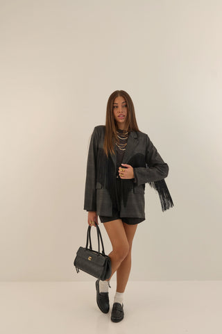 BLAZER FRANGE ARIZONA NERO