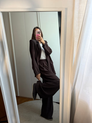 COMPLETO LEGGERO DAILY SUIT MARRONE