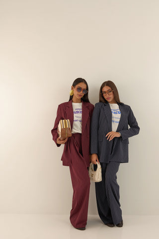 COMPLETO GESSATO FRANKLIN BLU