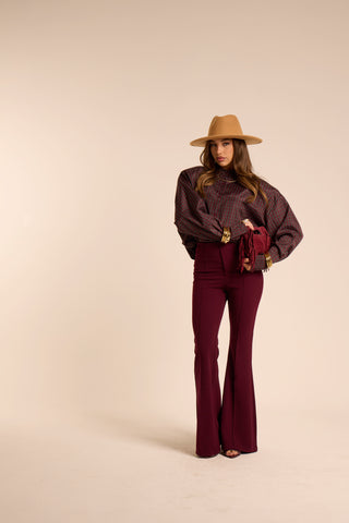 Pantalone a zampa ELLY