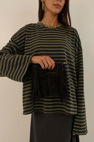 SANTA MONICA BAG NERO