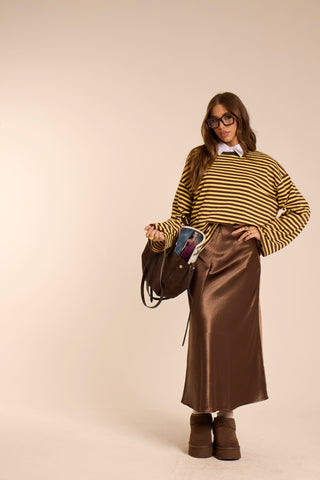 Longuette Satinata MORO