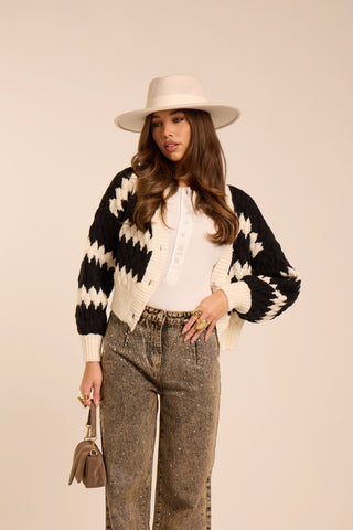 Cardigan Zig&Zag