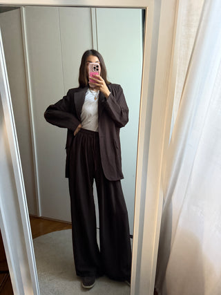 COMPLETO LEGGERO DAILY SUIT MARRONE
