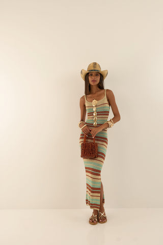 ABITO CAFE' DEL MAR MULTICOLORE