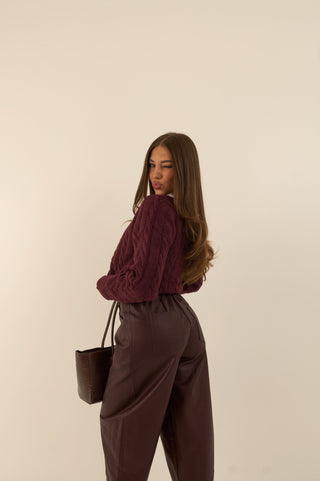 BERMUDA BURGUNDY MARLON