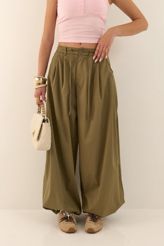 PANTALONE COOCON VERDE MILITARE