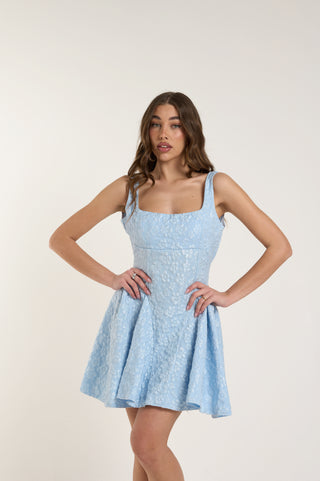 CHèRIE BLUE DRESS