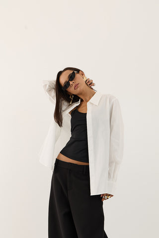 CAMICIA OVERSIZE BIANCA