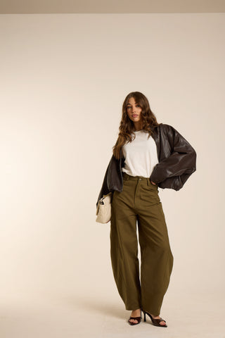 GREEN BALLOON CARGO JEANS