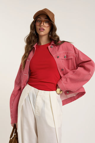 RIVIERA PANTALONE PANNA