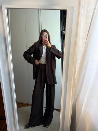 COMPLETO LEGGERO DAILY SUIT MARRONE