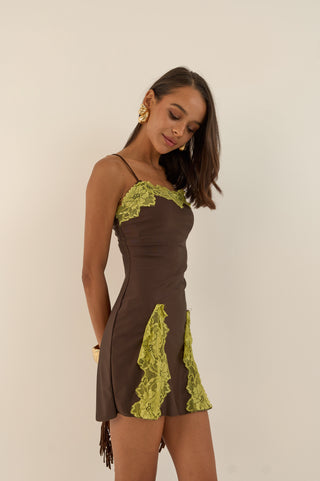 ABITO LIME KISS MARRONE