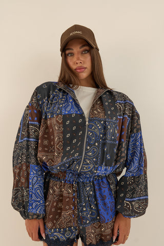 GIACCA BOMBER BLUE BANDIT