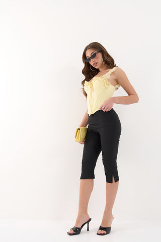 SECOND SKIN CAPRI BLACK