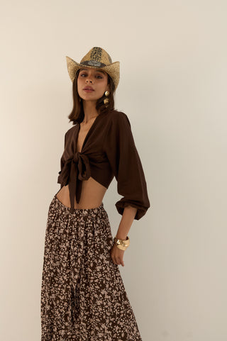 GONNA LUNGA FLOREALE LORETTA