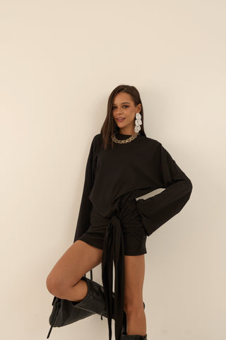 ABITO IN MAGLIA VERTIGINE NERO