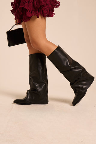 Stivale con risvolto POINTÚ