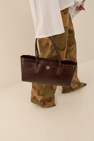 CROC SHOPPER BAG