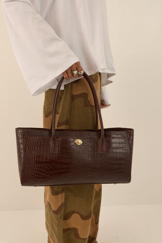 CROC SHOPPER BAG