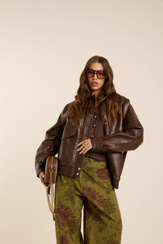 Giacca bomber NAKER LEATHER