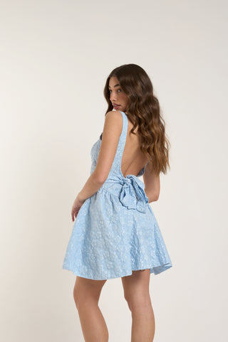 CHèRIE BLUE DRESS