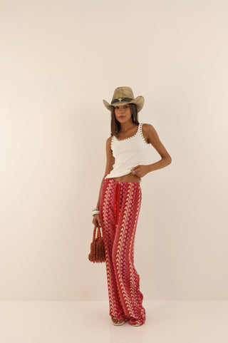 PANTALONE OCEAN WAVE FUCSIA