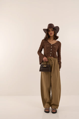 PANTALONE SAHARA FLOW KAKHI