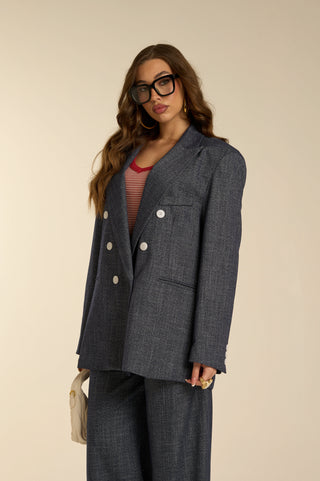 CHANNY DENIM BLAZER