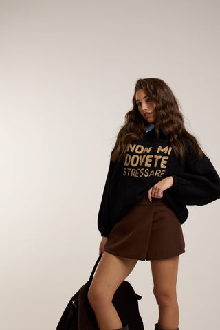 Maglione “NON MI DOVETE STRESSARE”