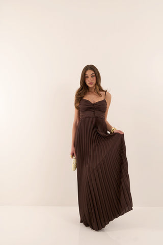 ABITO EVELINA MARRONE