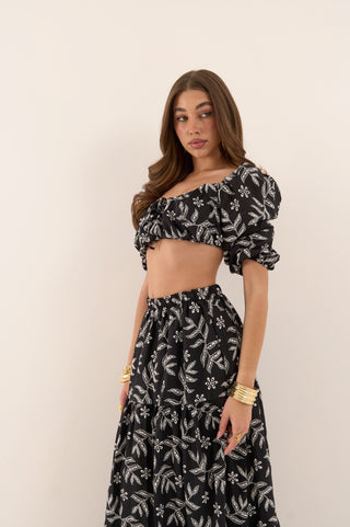 COORDINATO LUNA NERO
