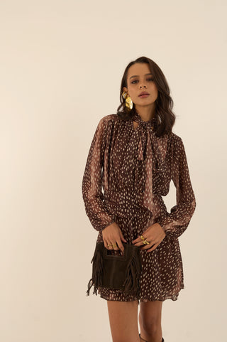 ABITO ANIMALIER GISELLE