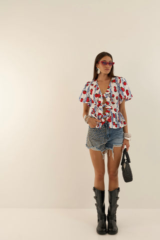 SHORTS DENIM TECNA