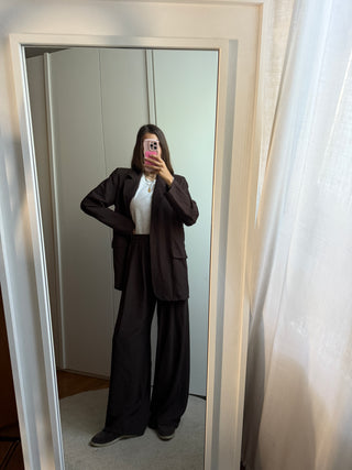 COMPLETO LEGGERO DAILY SUIT MARRONE