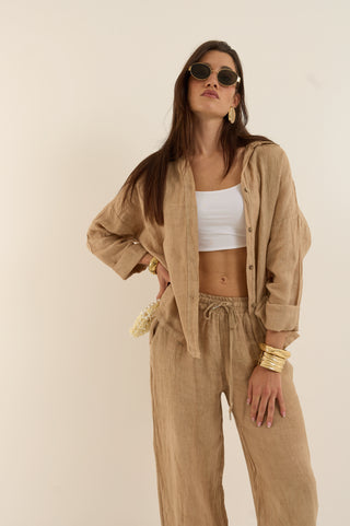 COORDINATO LINO ALGHERO BEIGE