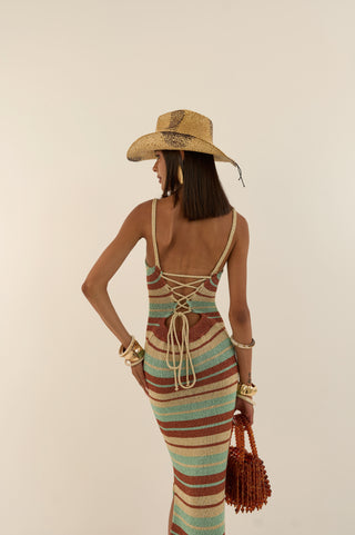 ABITO CAFE' DEL MAR MULTICOLORE