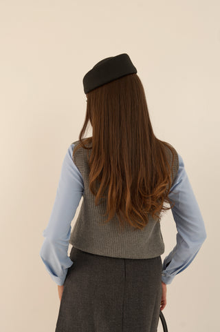 GILET CON CAMICIA MISS COLLEGE