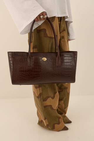 CROC SHOPPER BAG