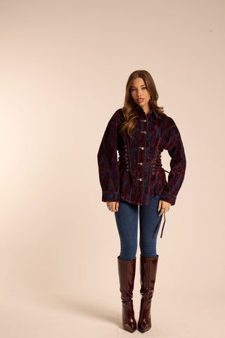 Giacca Stringata BLUVELVET