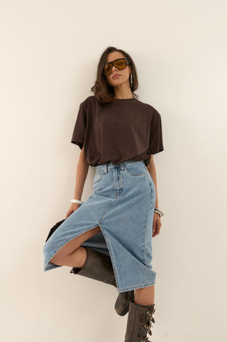 LONGUETTE IN DENIM JENNY
