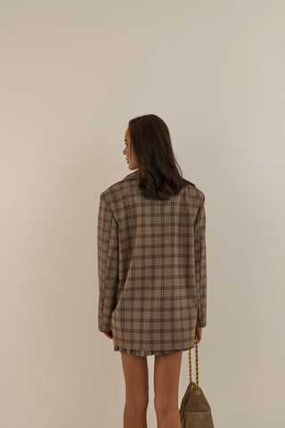 BLAZER TARTAN KENSINGTON