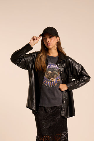 Camicia in pelle VENOM