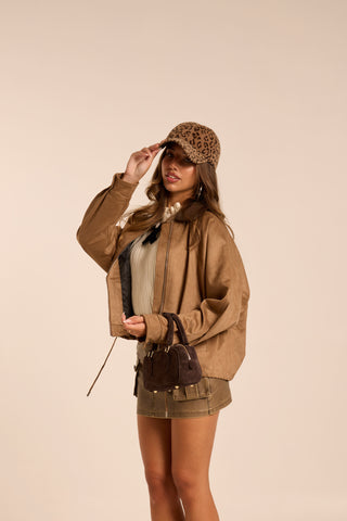 Giacca scamosciata SAM