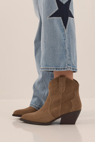 TEXANO CAMEL REAL LEATHER MINI