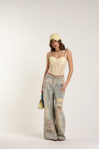 CLEAR BEAR DENIM JEANS