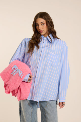Camicia con spalline imbottite CIEL ROSÉ