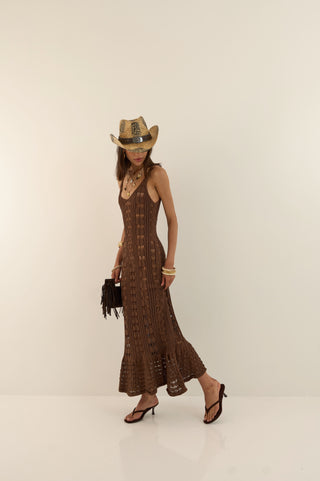 FUORIACQUA CROCHET MIRAME MARRONE