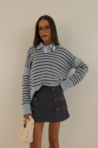 GONNA PANTALONE DENIM BLAIR