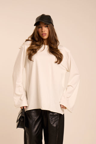 Maglia con spalla imbottita BEL